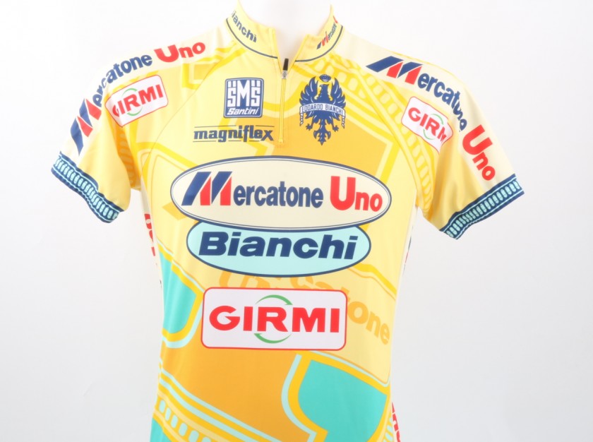 Marco Pantani issued/worn shirt 1998 Giro d'Italia - Signed