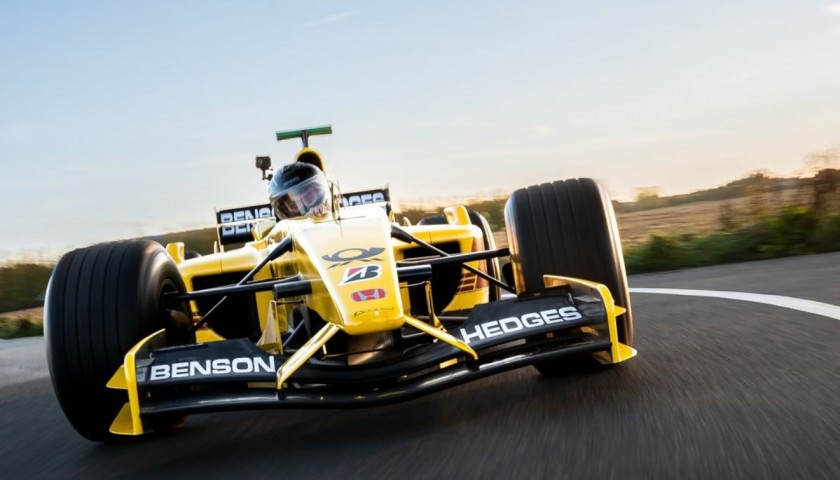 Jordan EJ12 Formula 1 Car Driving Experience with Pace Car