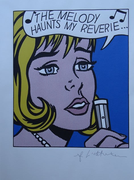  Roy Lichtenstein "The Melody Haunts My Reverie"