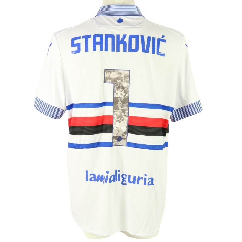 Stankovic's Unwashed Shirt, Sampdoria vs Parma 2024 - Special Vialli