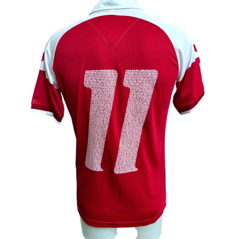 Denmark Official Commemorative Shirt, 2017 - 25th Anniversary of EURO 1992 Victory