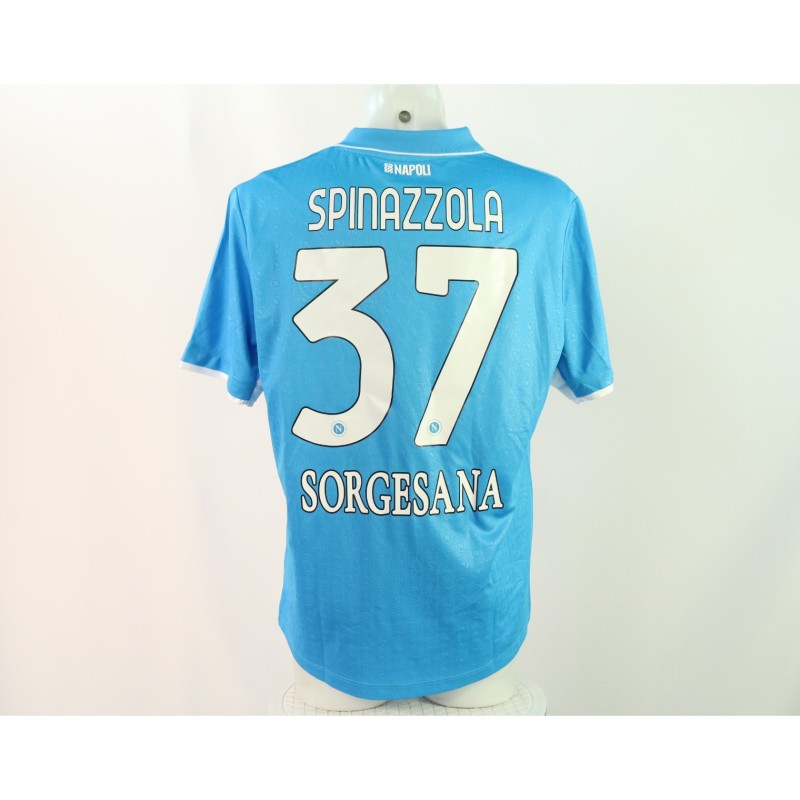 Spinazzola's Napoli Issued Shirt, 2024/25