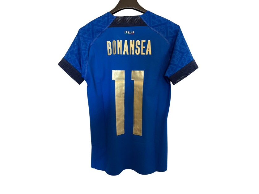 Bonansea's Match-Issued Shirt, Italy vs Croatia - World Cup Qualifiers 2021