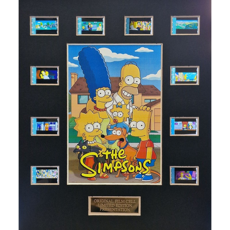 Maxi Card with original fragments from The Simpsons film