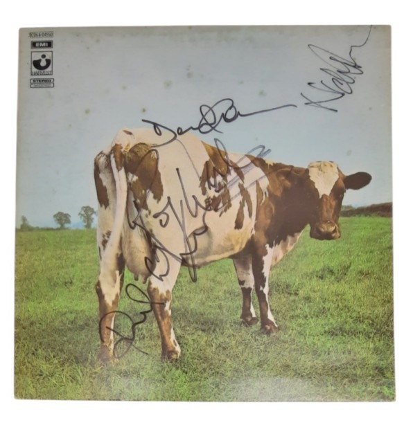 LP in vinile autografato dai Pink Floyd