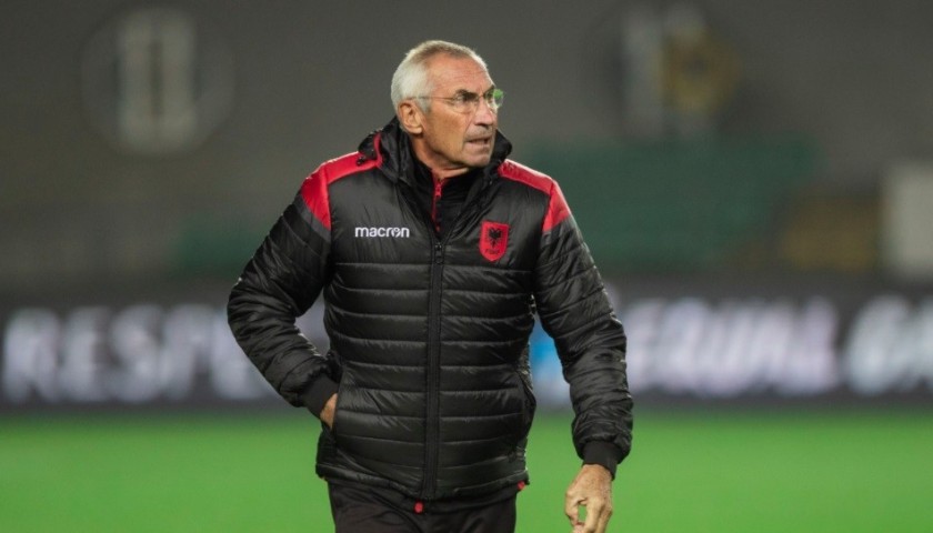 Albania Worn Training Jacket, 2020