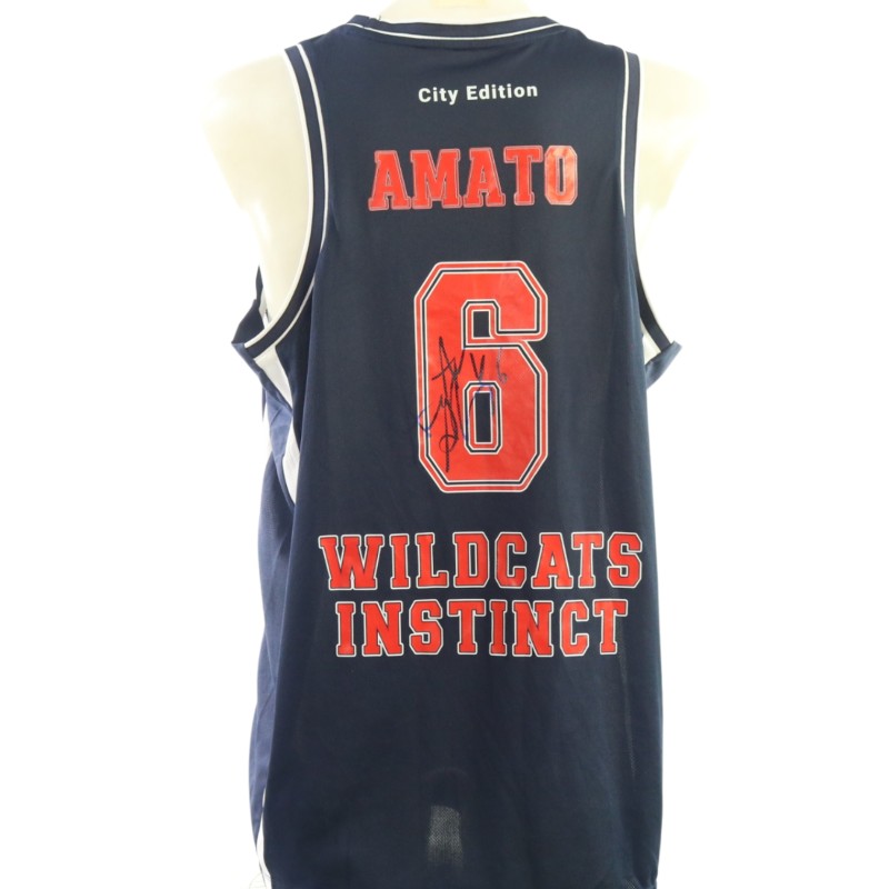 Amato's Urania Basket "Special Edition" Signed Match-Worn Away Jersey, 2025/26