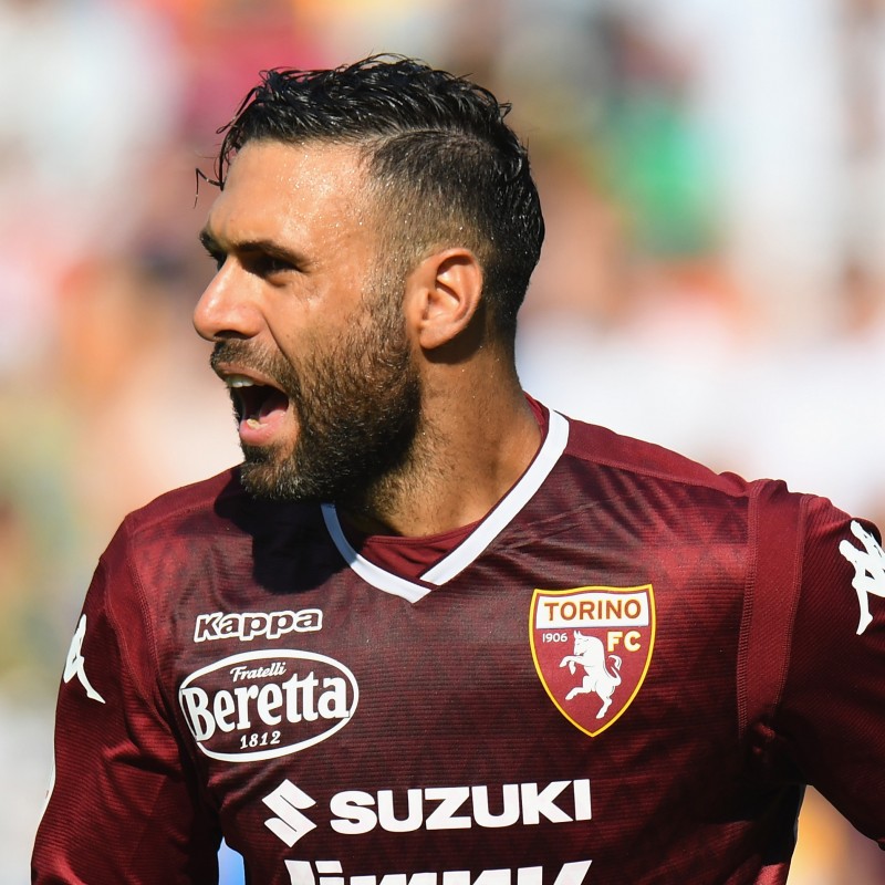 Sirigu's Torino Match-Issue Signed Shirt, 2018/19