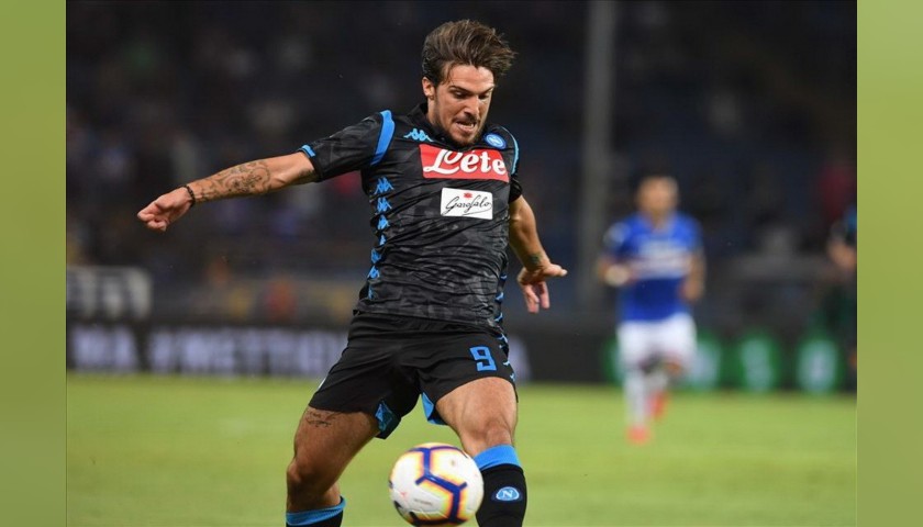 Verdi's Napoli Match Worn and Signed Shirt, 2018/19