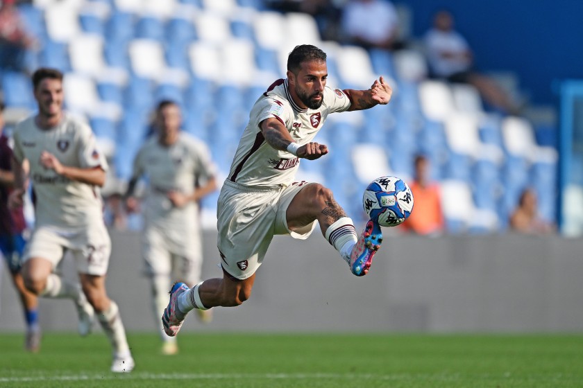 Verde's Match-Worn Shirt, Reggiana vs Salernitana 2024