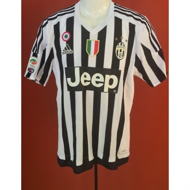 Match worn Alex Sandro shirt, Juventus-Lazio 20/04 - UNWASHED
