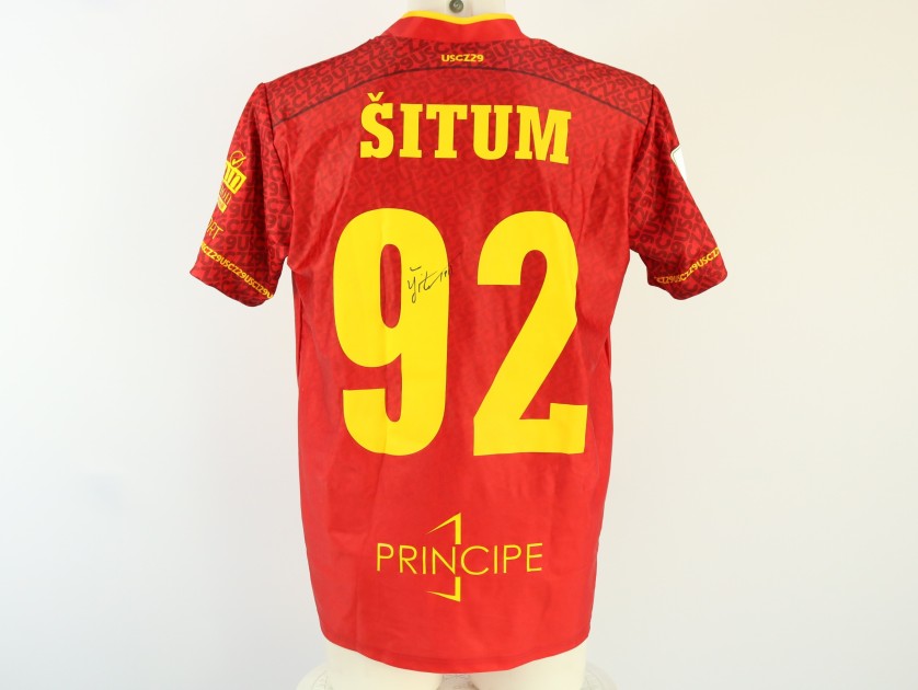 Situm's Unwashed Signed Shirt, Cosenza vs Catanzaro 2024