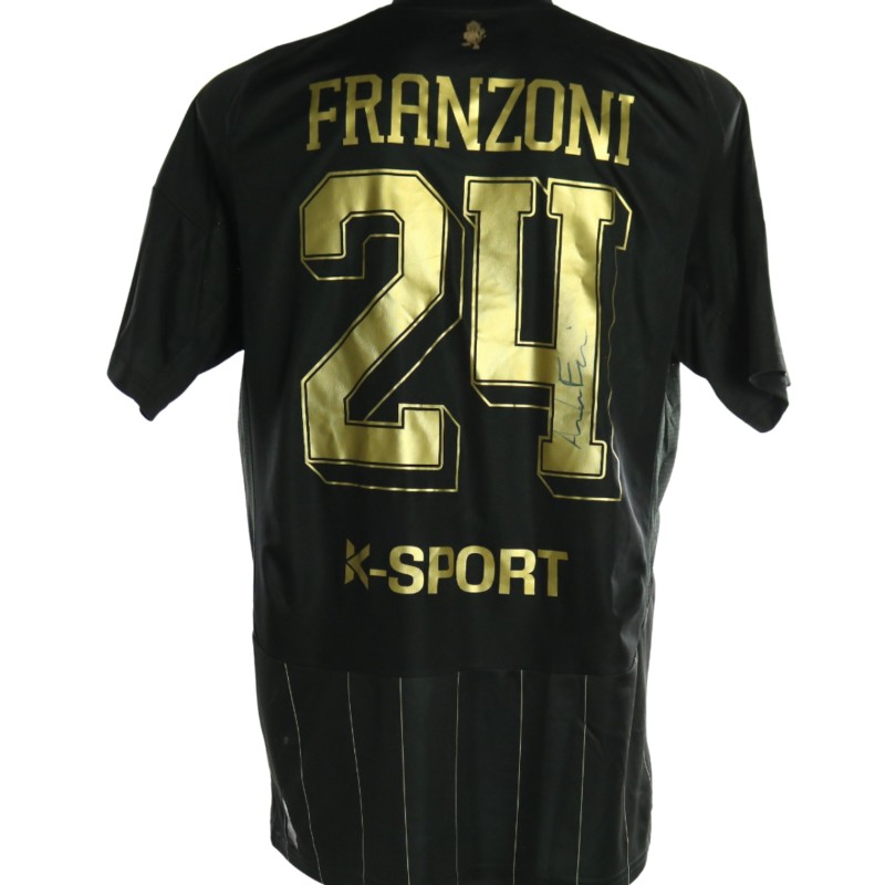 Franzoni's Signed Unwashed Shirt, Bari vs Virtus Entella 2026