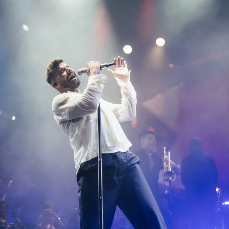 Meet Ricky Martin on the Trilogy Tour in Sunrise, FL on Mar. 8