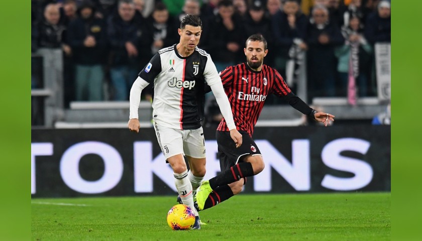 Match-Ball Juventus-Milan 2019 - Signed by Cristiano Ronaldo
