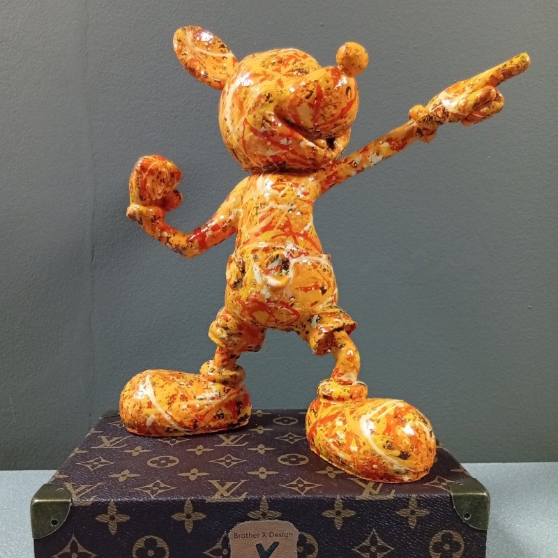 Louis Vuitton Mickey Power Pose by Brother X - XL Charity Edition