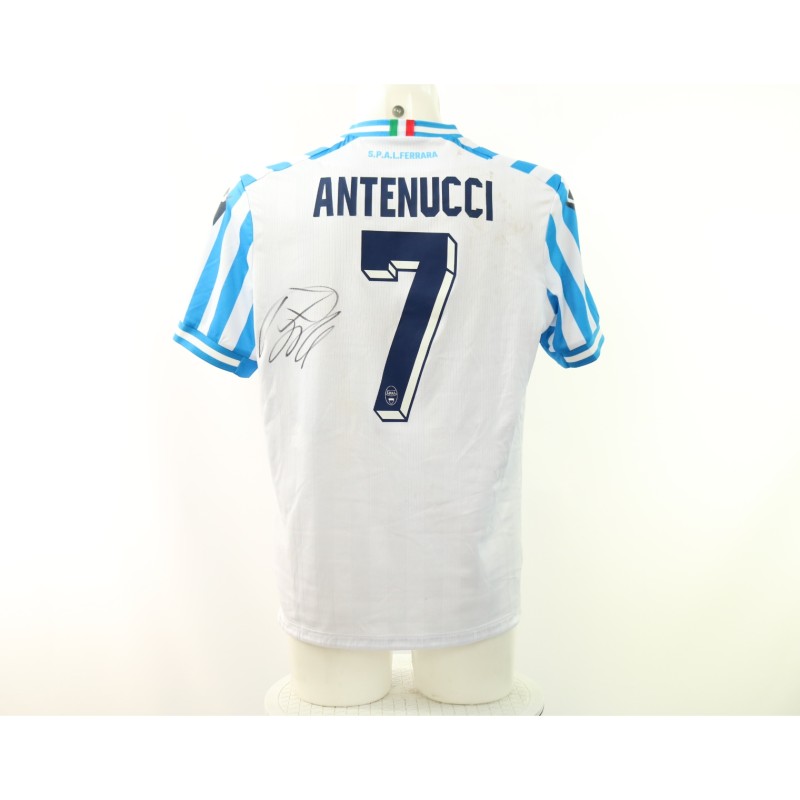 Antenucci's Gubbio vs SPAL Signed Unwashed Shirt, 2024 