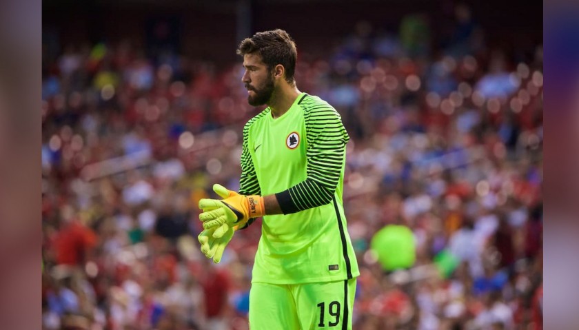 Alisson 's Brazil Match Shirt, World Cup Qualifiers 2022 - CharityStars