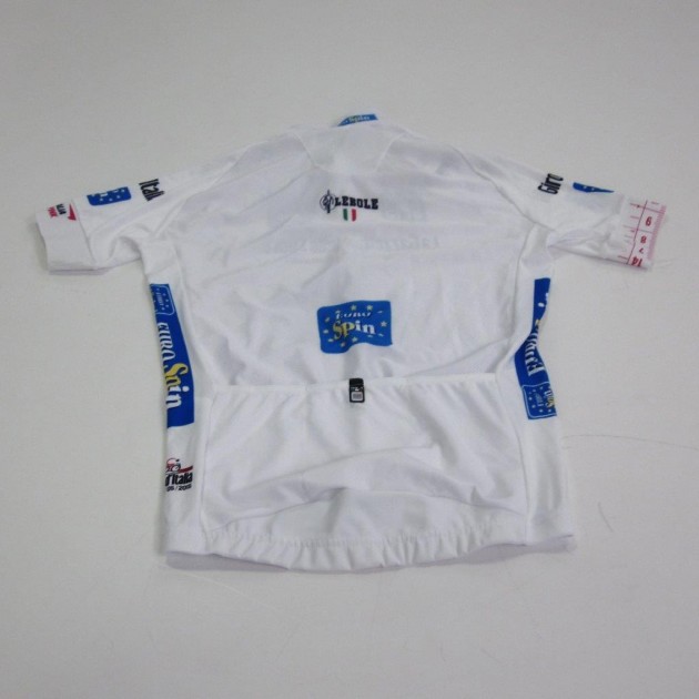 White shirt Giro d'Italia 2015 signed by Fabio Aru