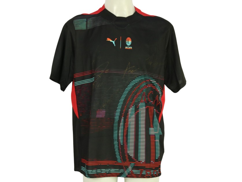 Official AC Milan E-Sports Shirt, 2022/23 - Signed by the Players