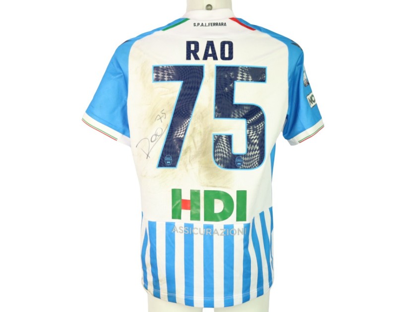 Rao Unwashed and Signed Shirt, SPAL vs Virtus Entella 2023