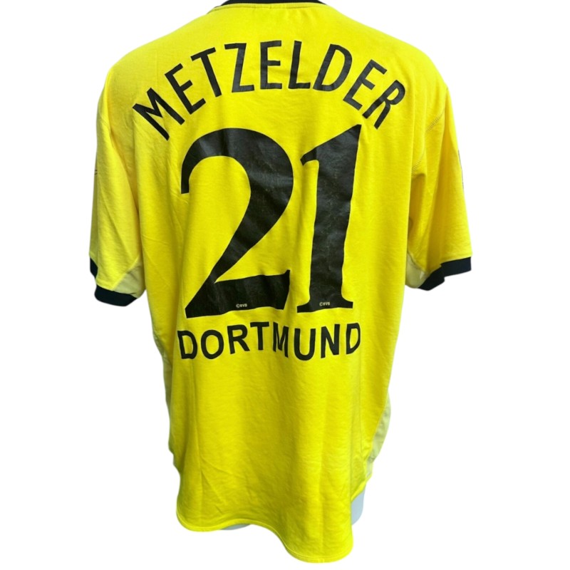 Metzelder's Borussia Dortmund Match-Worn Shirt, 2003/04