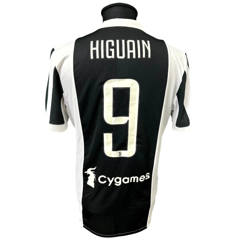 Maglia Indossata Higuain Juventus vs Crotone, 2017
