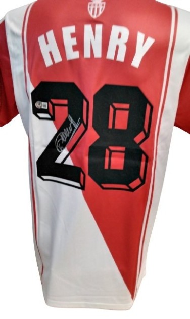 Henry Replica Signed Monaco Shirt, 1997/98