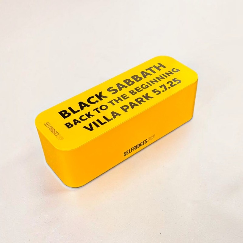 Black Sabbath Back To The Beginning Selfridges Official Wine Tin