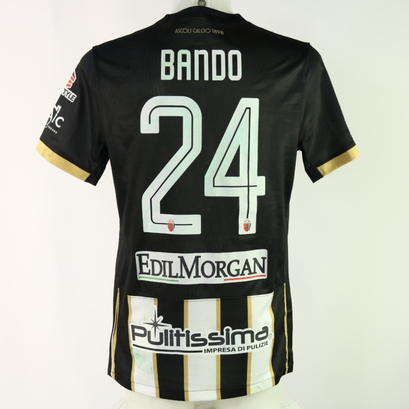 Bando's Unwashed Shirt, Ascoli vs Pontedera 2024