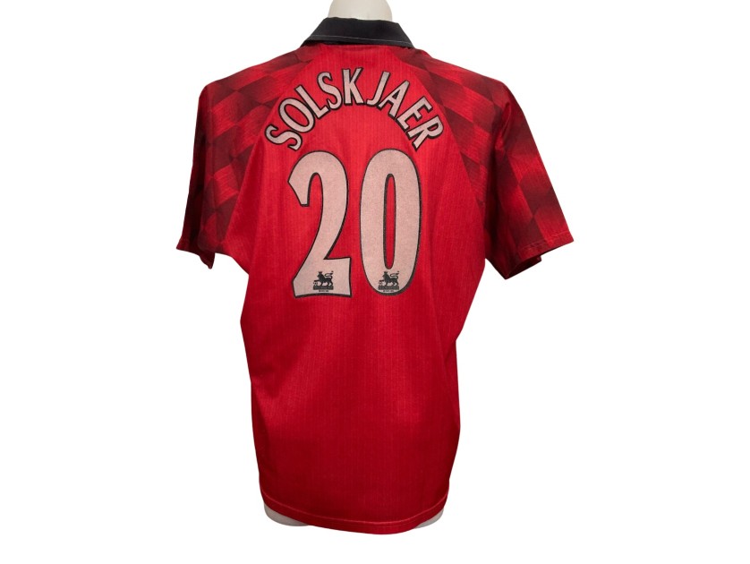 Solskjaer's Manchester United Match-Issued Shirt, 1997/98