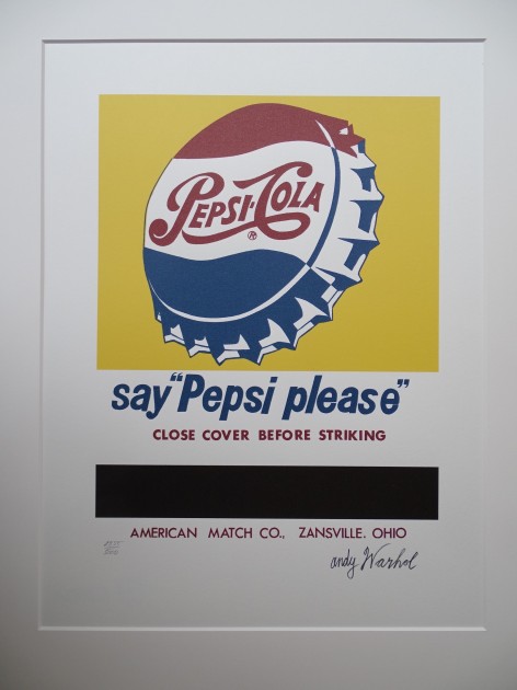 Andy Warhol "Pepsi-Cola"