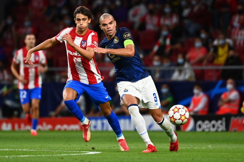 Joao Felix's Atletico Madrid Match Shirt, UCL 2021/22 - CharityStars