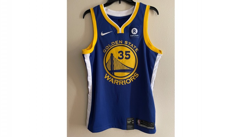 Durant's Official Golden State Warriors Signed Shirt