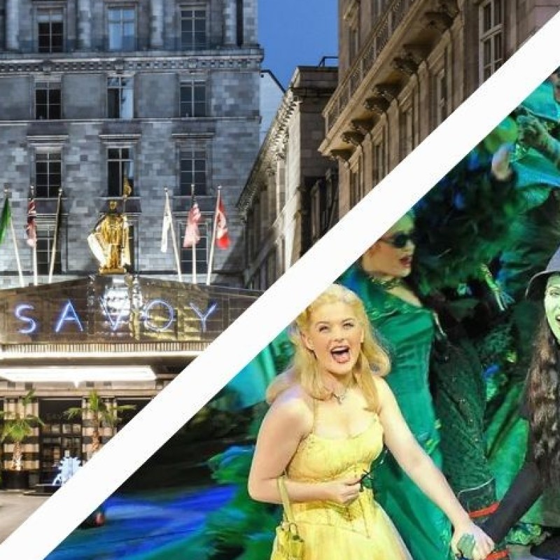 London West End Show and Lunch at Gordon Ramsay’s River Restaurant at Savoy Hotel for Two