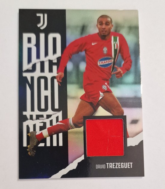 Topps -  Card with a Fragment of David Trezeguet's Shirt