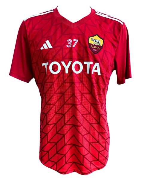 Spinazzola's Roma Training Shirt, 2023/24