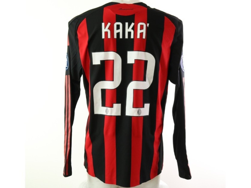 Kaka's AC Milan Match Shirt, UEFA Cup 2008/09