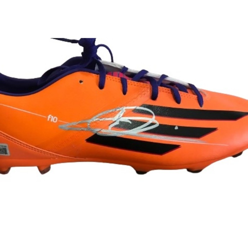 Adidas F10 Boot Signed by Zinedine Zidane