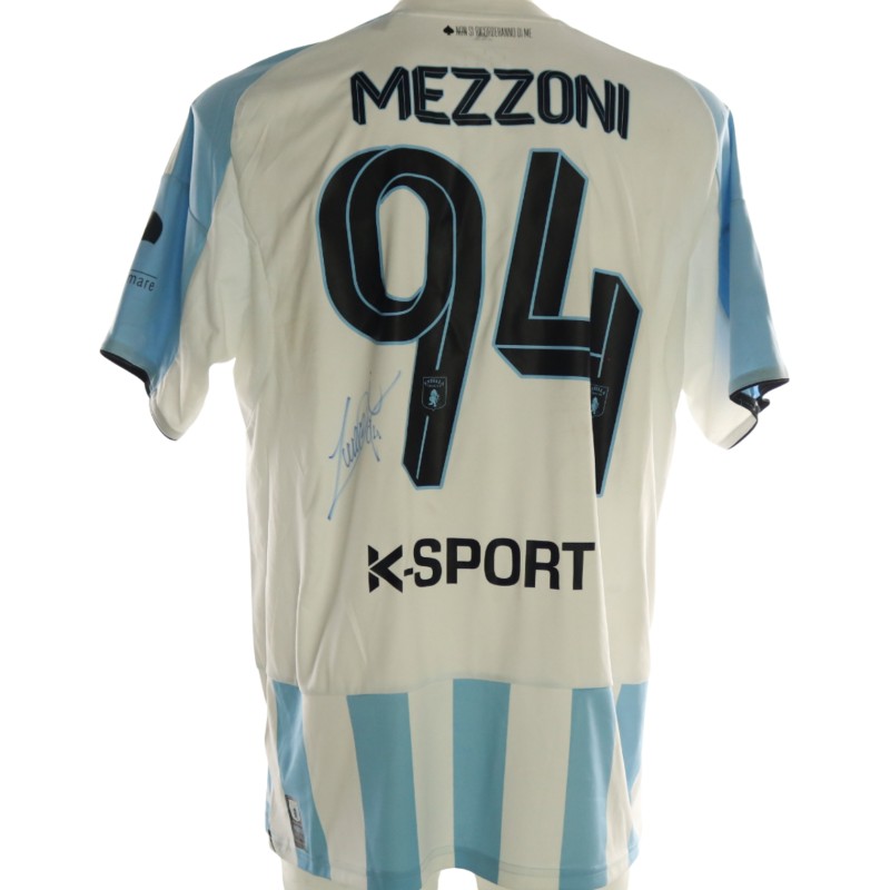 Mezzoni's Signed Unwashed Shirt, Virtus Entella vs Venezia 2026