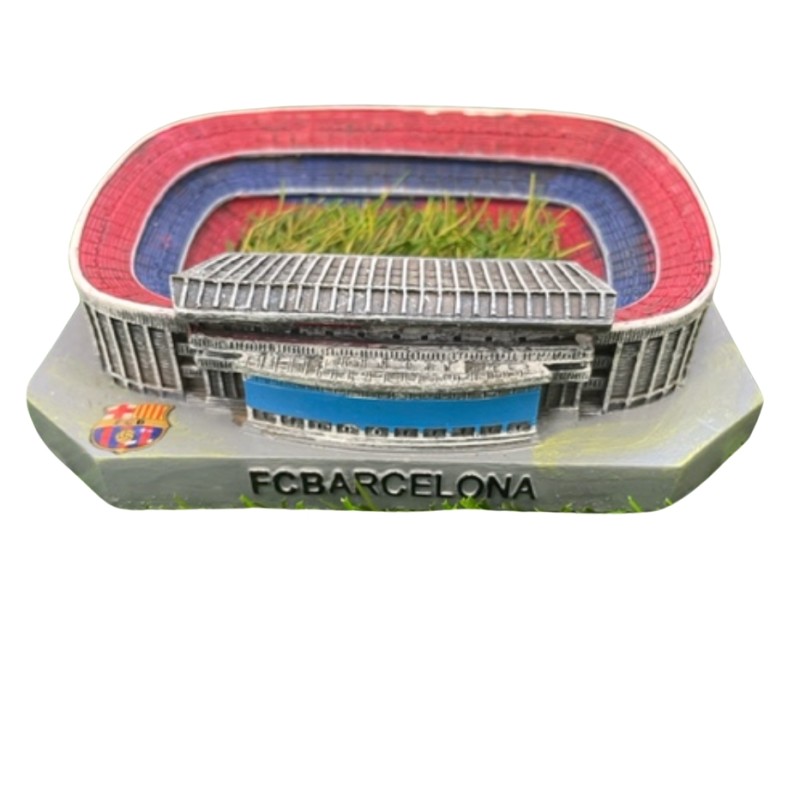 Miniatura Stadio Camp Nou con erba del campo