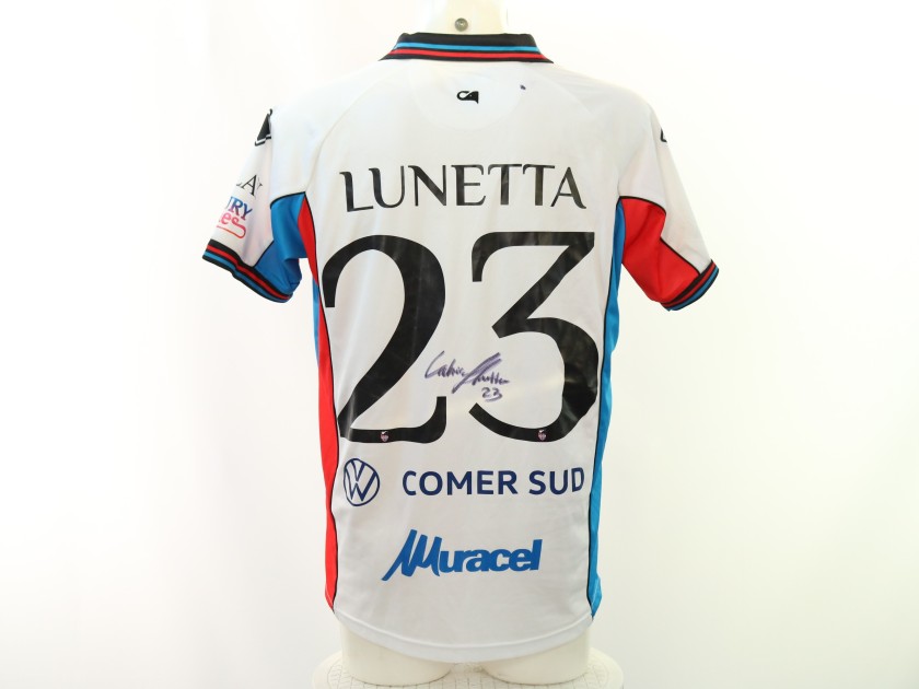 Maglia Lunetta Unwashed Picerno vs Catania, 2025 - Autografata