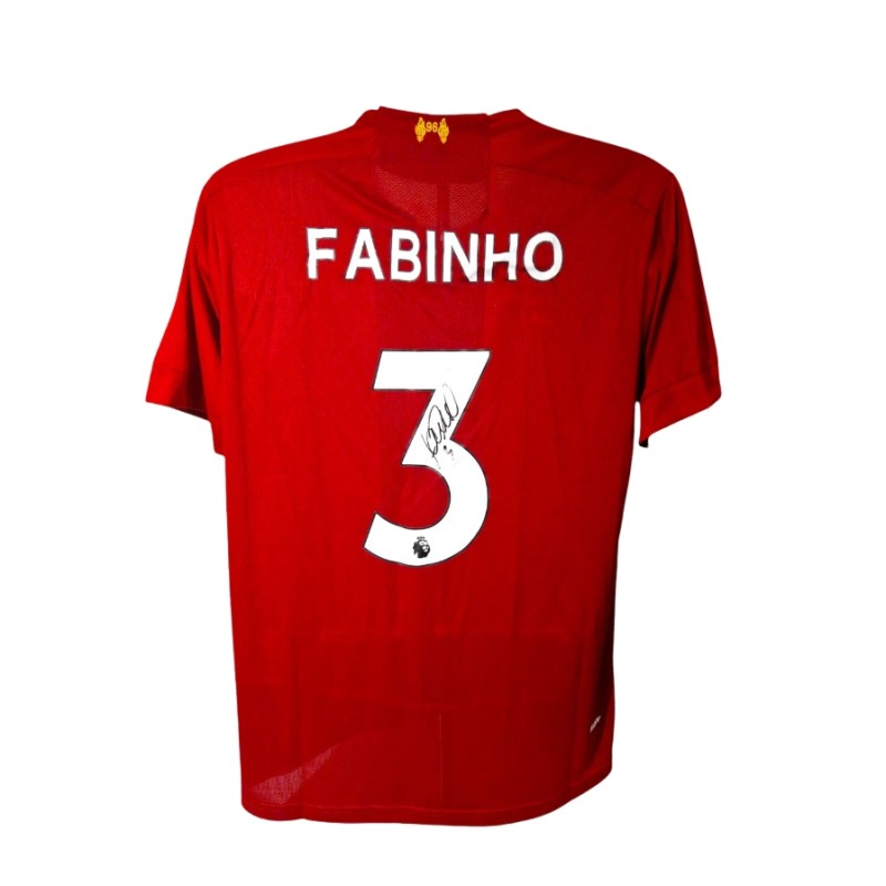 Maglia replica Fabinho Liverpool 2019/20 - Autografata