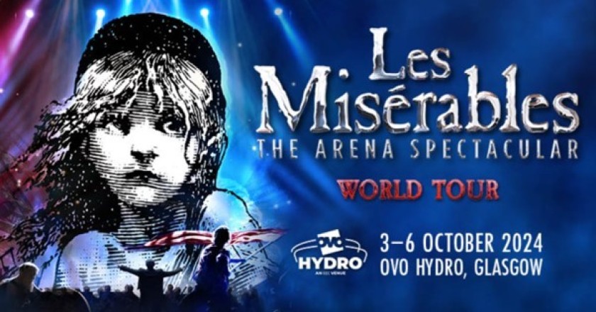 Two Tickets for Les Misérables – The Arena Spectacular