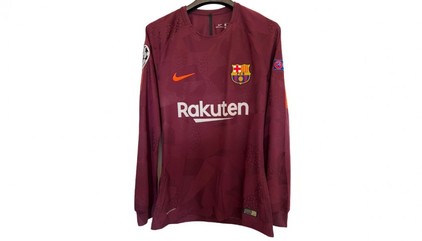 Fc barcelona third kit long clearance sleeve