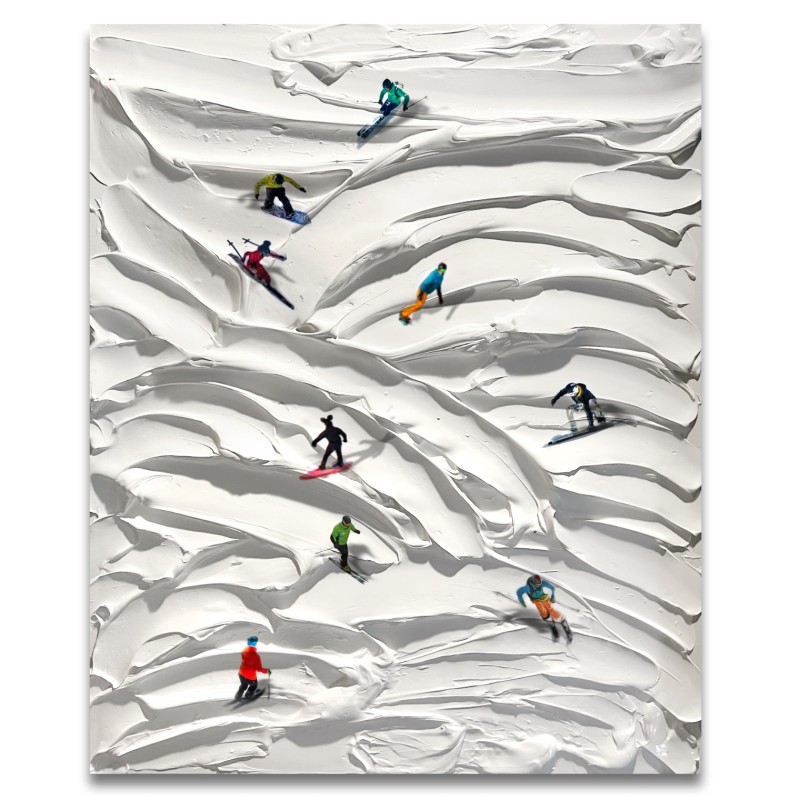 Golsa Golchini - "Glowing Snow" Artwork