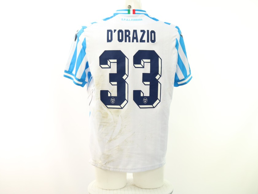 D'Orazio's Gubbio vs SPAL Signed Unwashed Shirt, 2024 