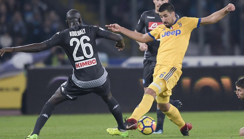 Koulibaly's Match-Issue Napoli 2017/18 Signed Shirt
