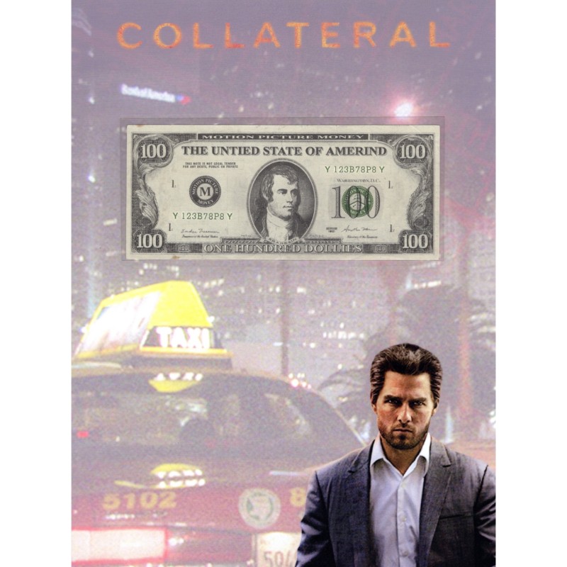 "Collateral" - Original Screen-Used Banknote