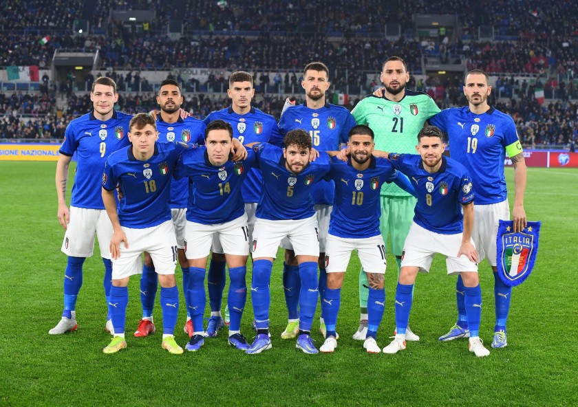 Mancini's Match Shirt, Italy-Switzerland 2021